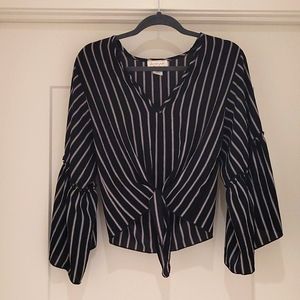 *LAST CHANCE* Pinstripe Blouse